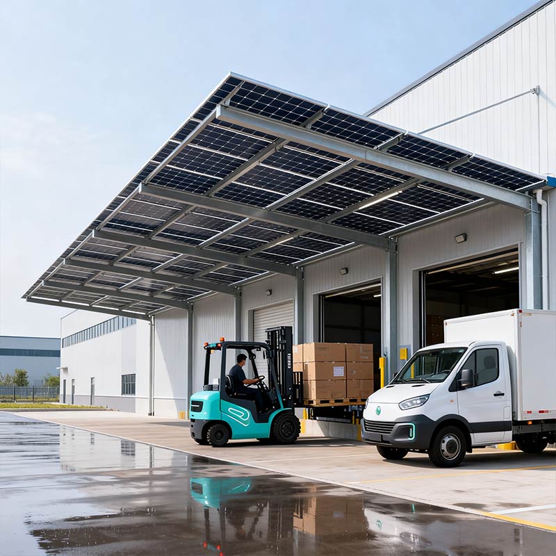 100kw solar systems for warehouse