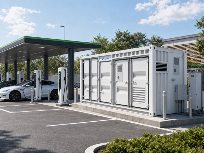 HBOWA-BESS-containers-for-EV-Charging-Station-Energy-Buffer