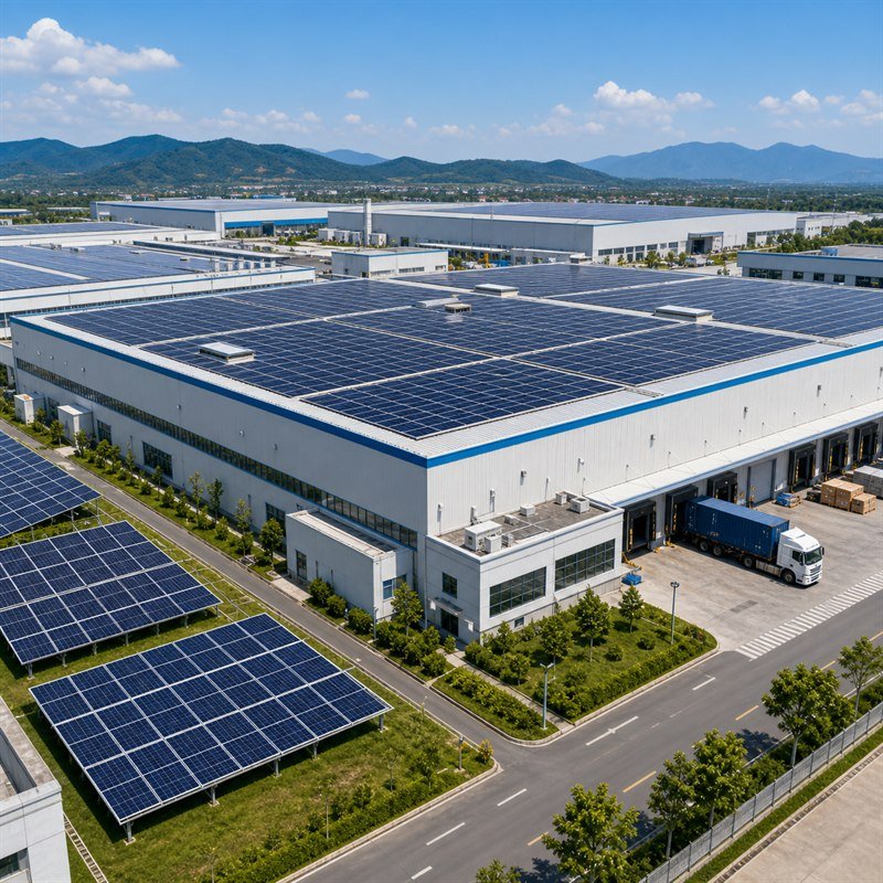 720w solar panels for Industrial & Manufacturing Plants