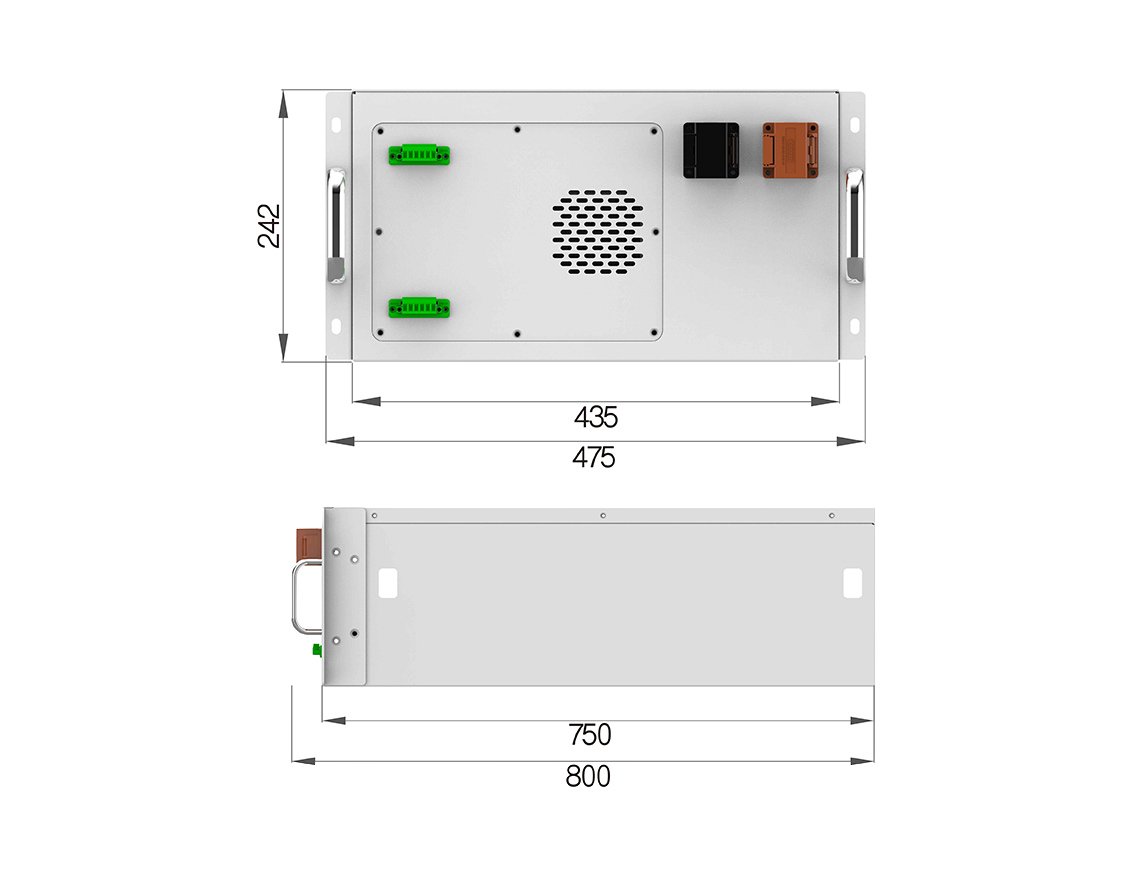 ESS battery rack high voltage manufacturer from China
