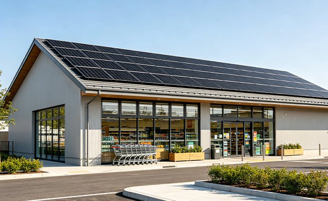 HBOWA solar systems for shops