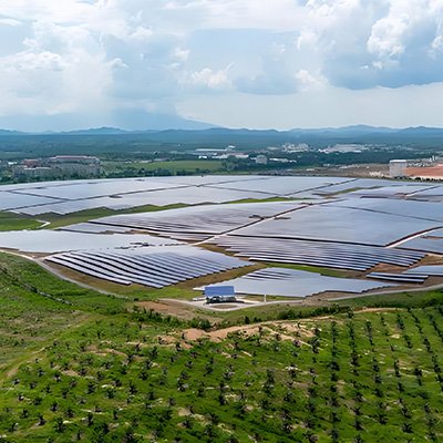 How-much-surface-area-is-utilised-for-a-1MW-solar-farm