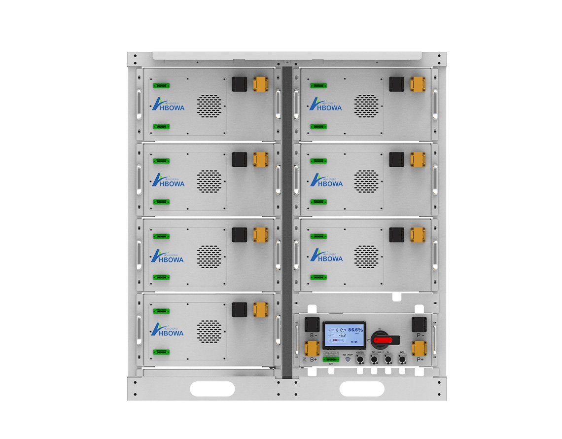 112kwh high voltage batteries for 50kw solar panel system