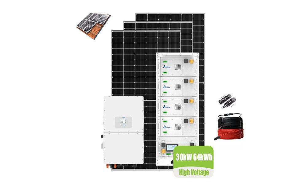 30kw solar system with battery