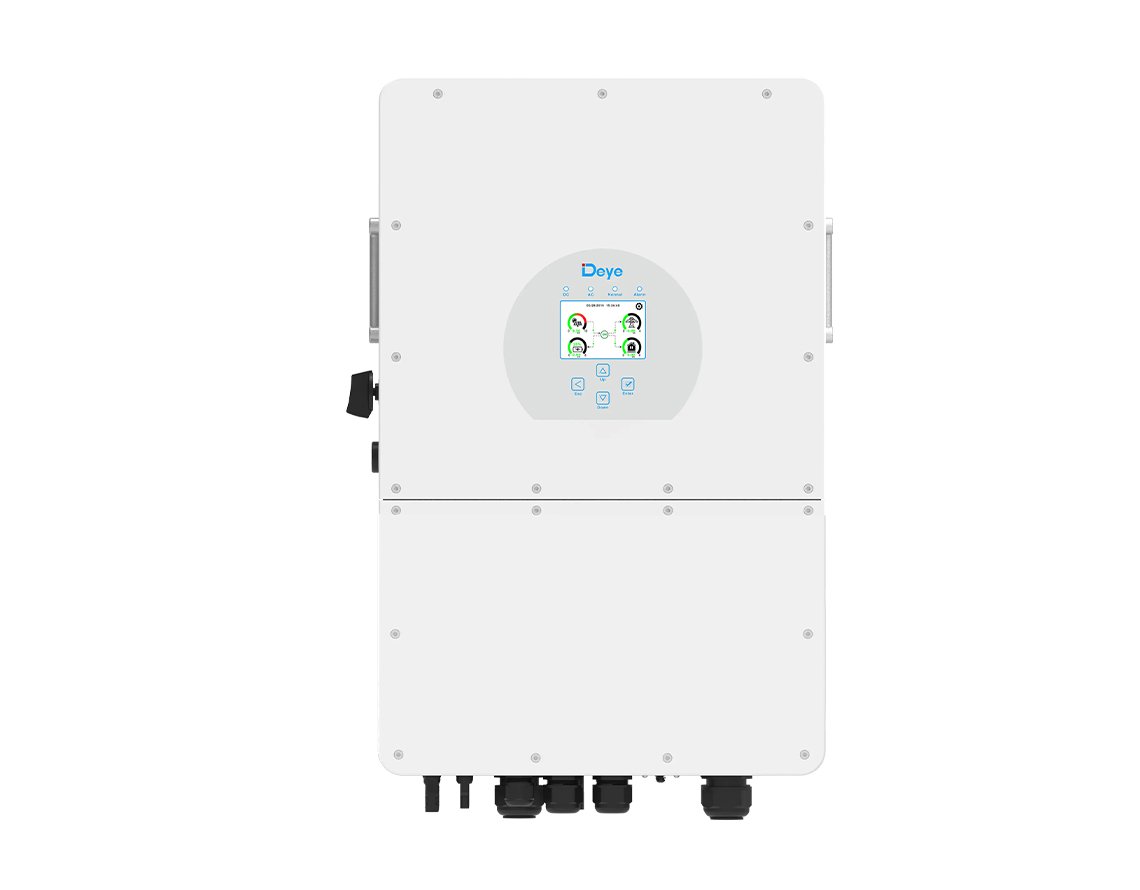 50kwh solar power system 25kw deye hybrid inverter