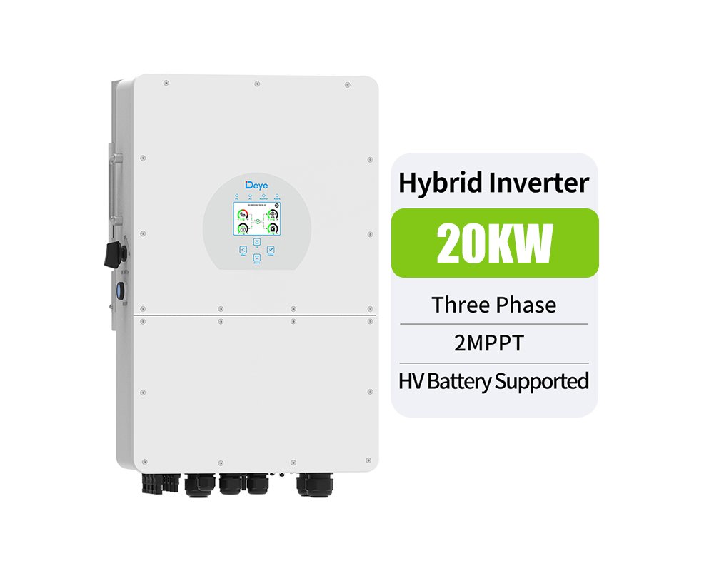 deye hybrid solar power inverter 20kw for 40kwh solar system