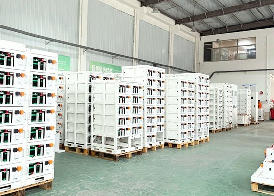 high-voltage-battery-rack-production