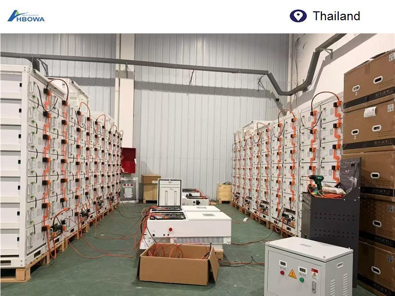 Thailand 250kW 1.3MWh battery storage system