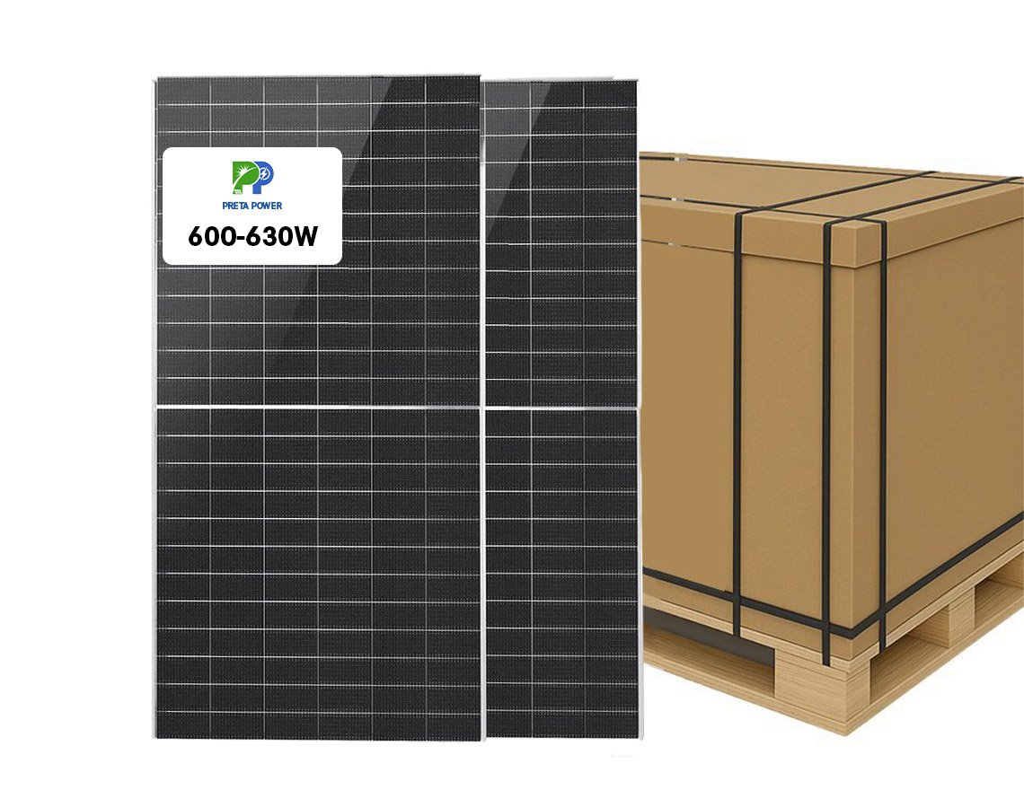 600W 610W 615W 620W 630W Solar Panels Monocrystalline modules by pallet from PP
