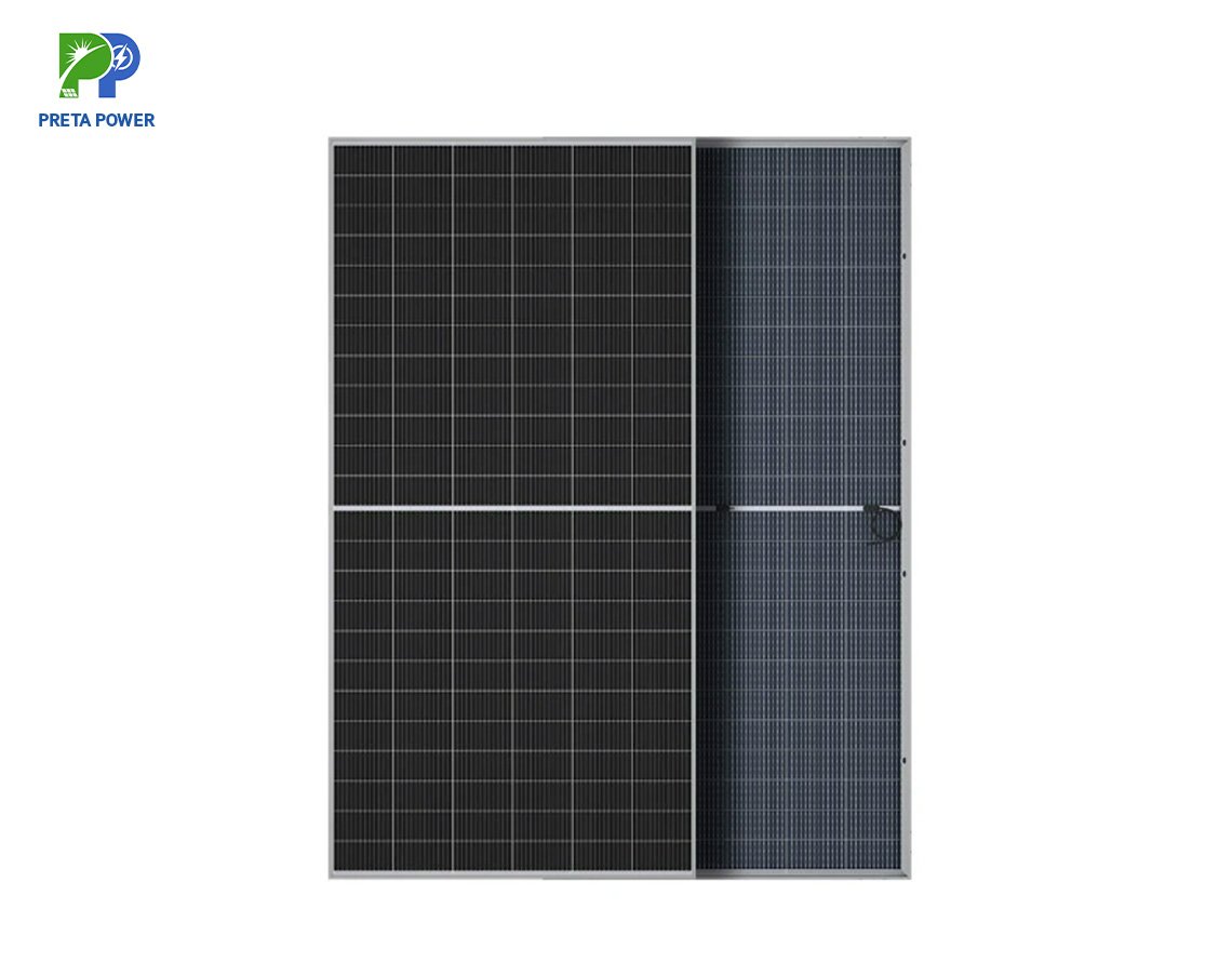 PP Solar Panels Bifacial N-Type 620W 650W 156 Cells