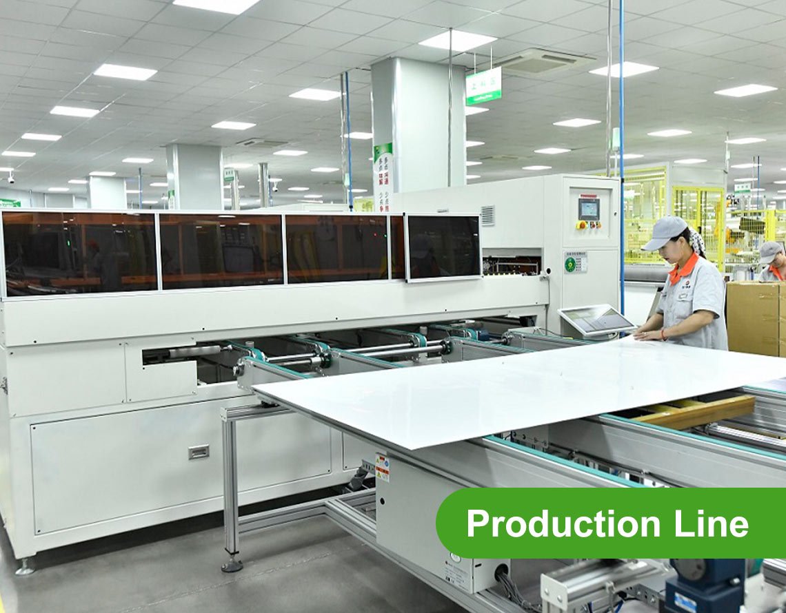 PP solar panels factory show