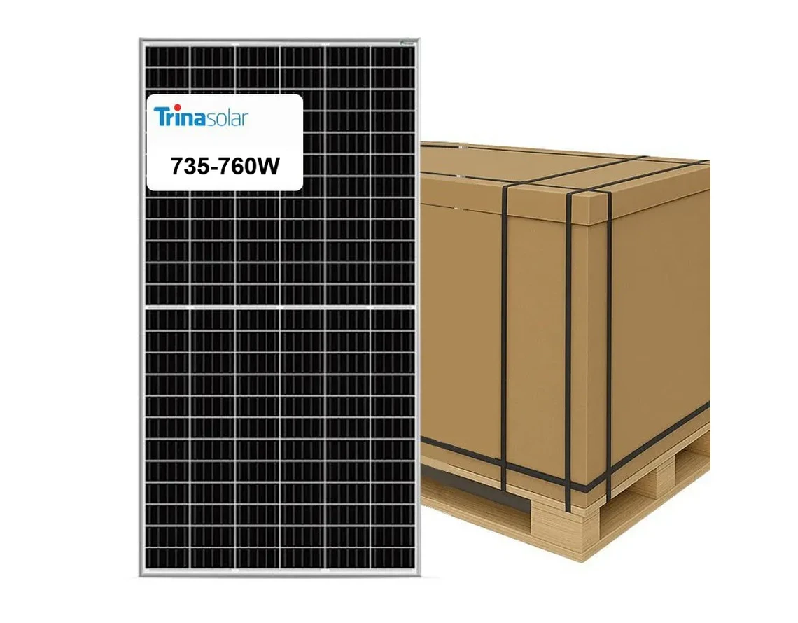 Trina Vertex N 735W-760W bifacial dual glass solar panels by pallet