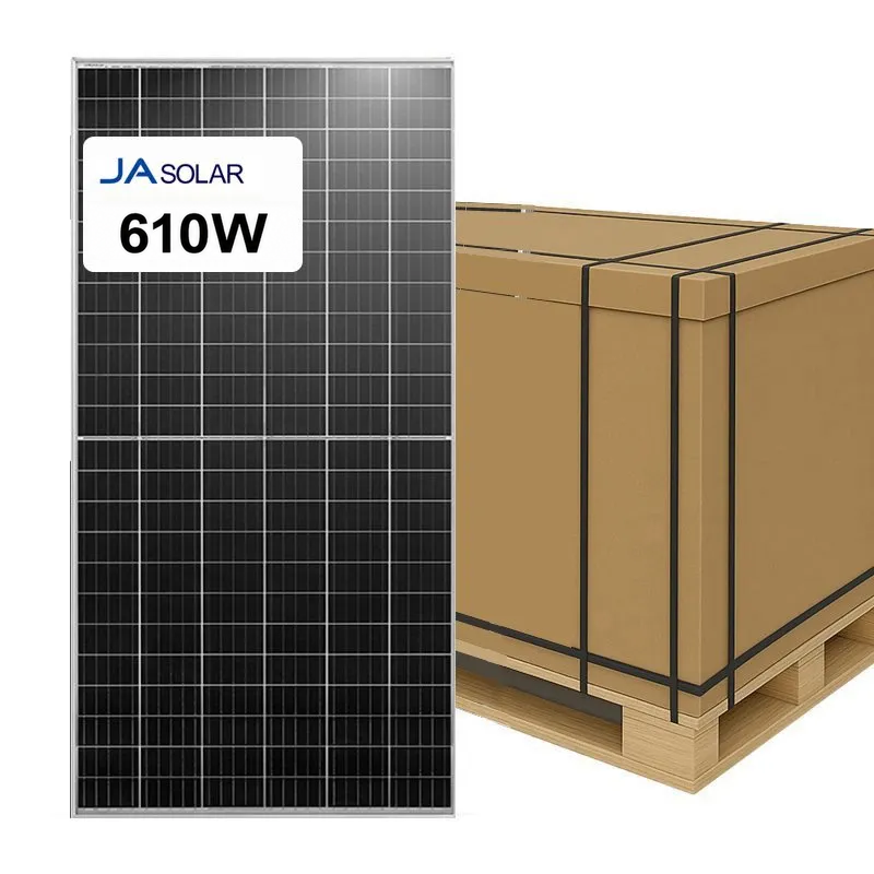 JA Solar Panels 610W PERC Half Cell
