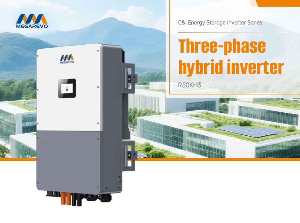 Megarevo REVO R50KH3 three-phase C&I hybrid inverter