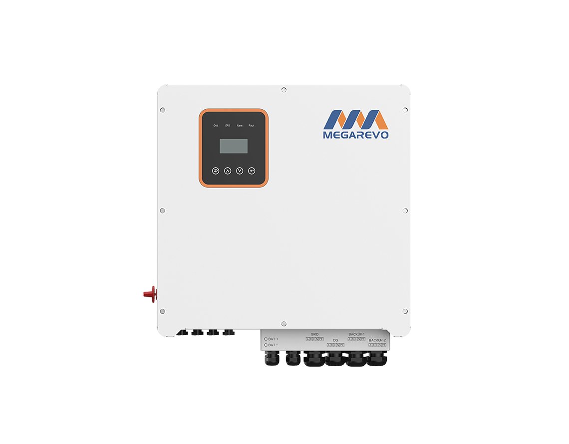 Megarevo REVO three-phase hybrid inverter front view