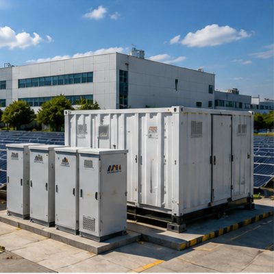 Commercial and industrial solar battery load shifting system with battery storage
