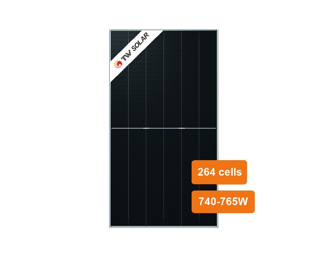 Tongwei TWMNF-66QD 740W-765W solar panel with 264 cells