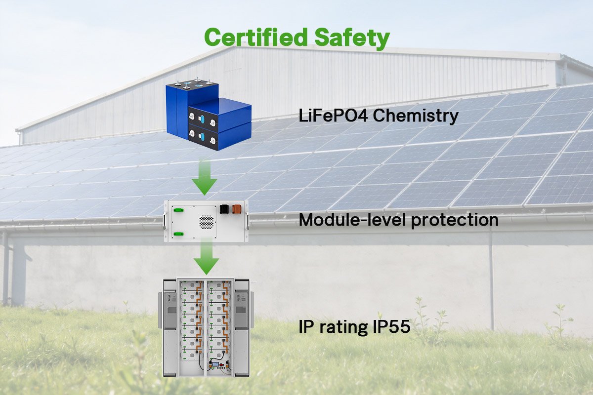 HBOWA all in one energy storage system safety