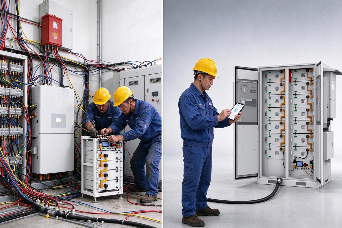 all in one energy storage system simplify installation and commissioning